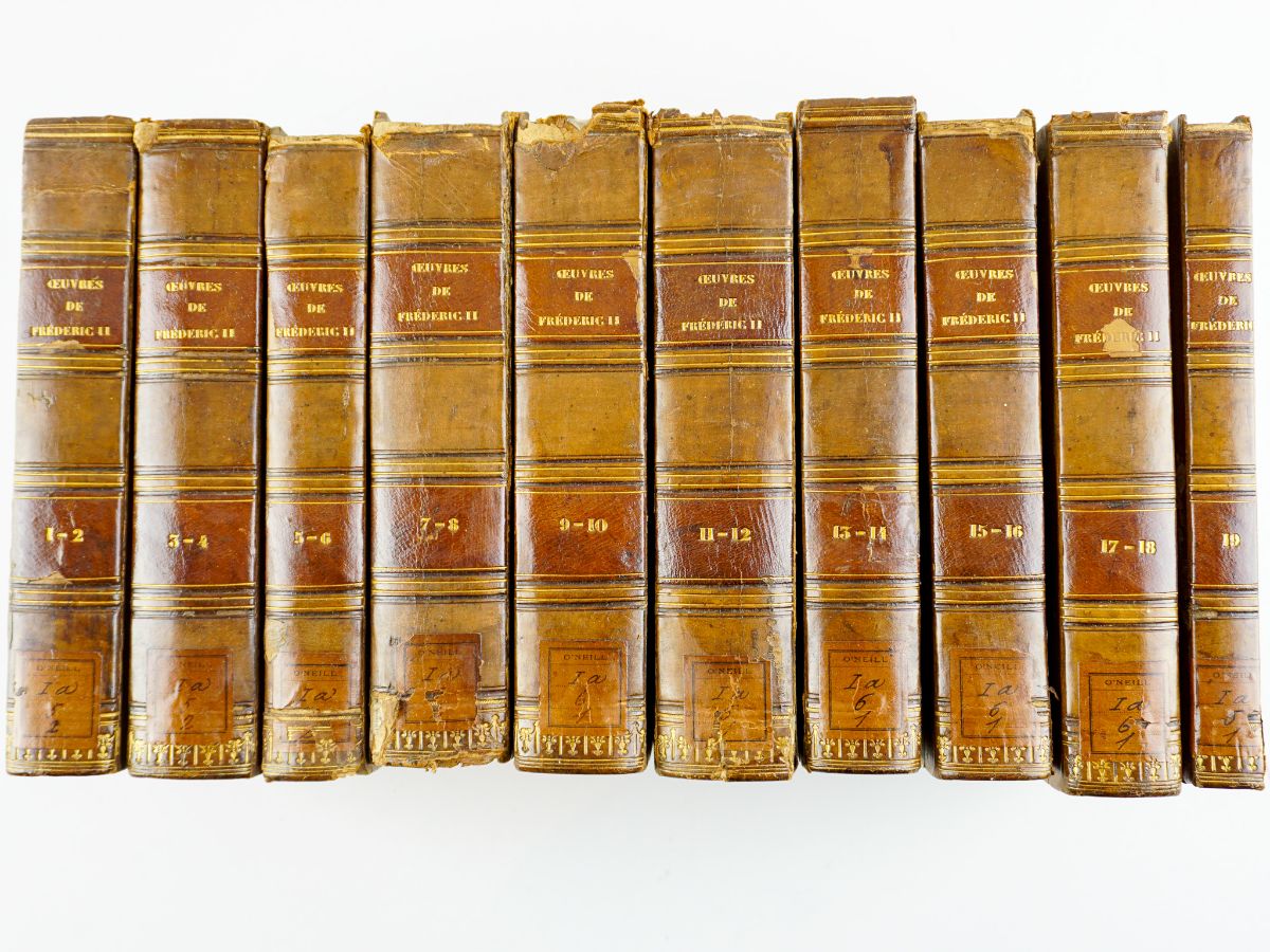 Oeuvres Posthumes de Frederic II, Roi de Prusse (17£9)