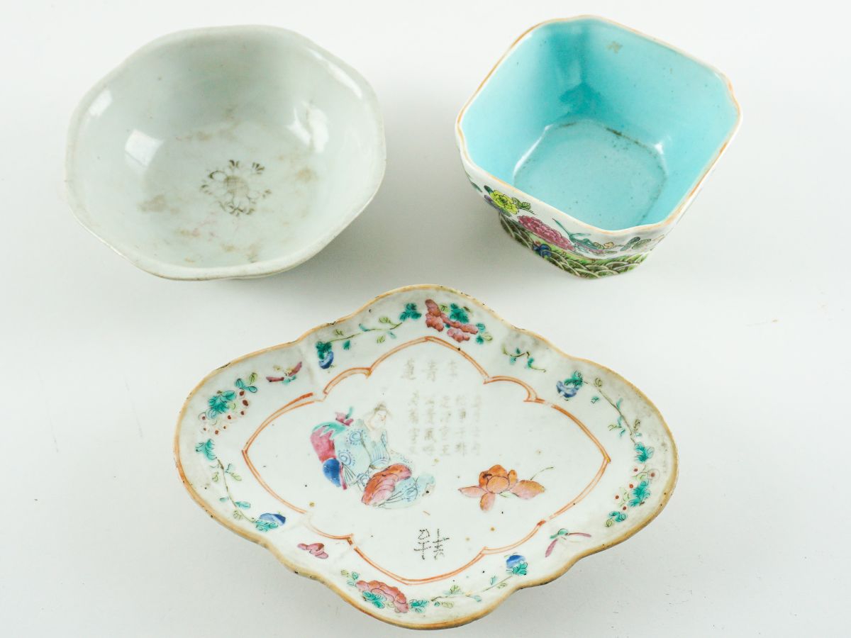 3 Covilhetes chineses
