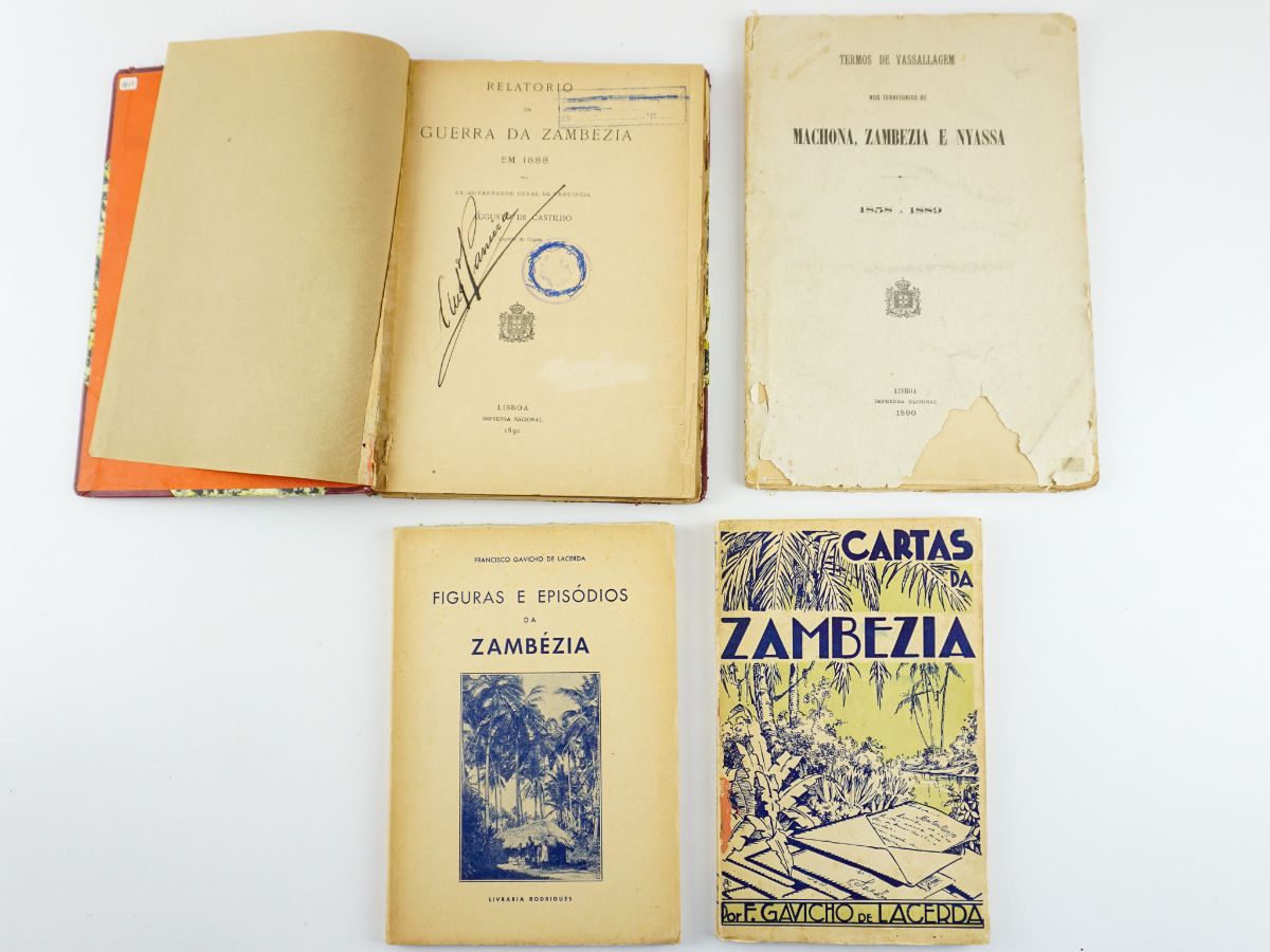 Livro do Comandante Augusto de Castilho sobre a Guerra na Zambézia (1891)