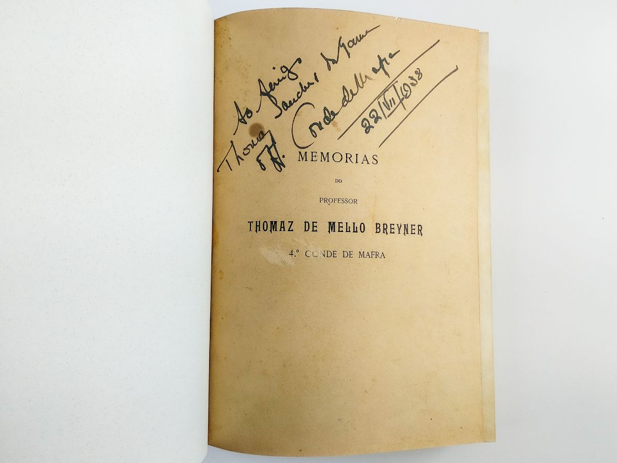 Memórias do Professor Thomas de Mello Breyner