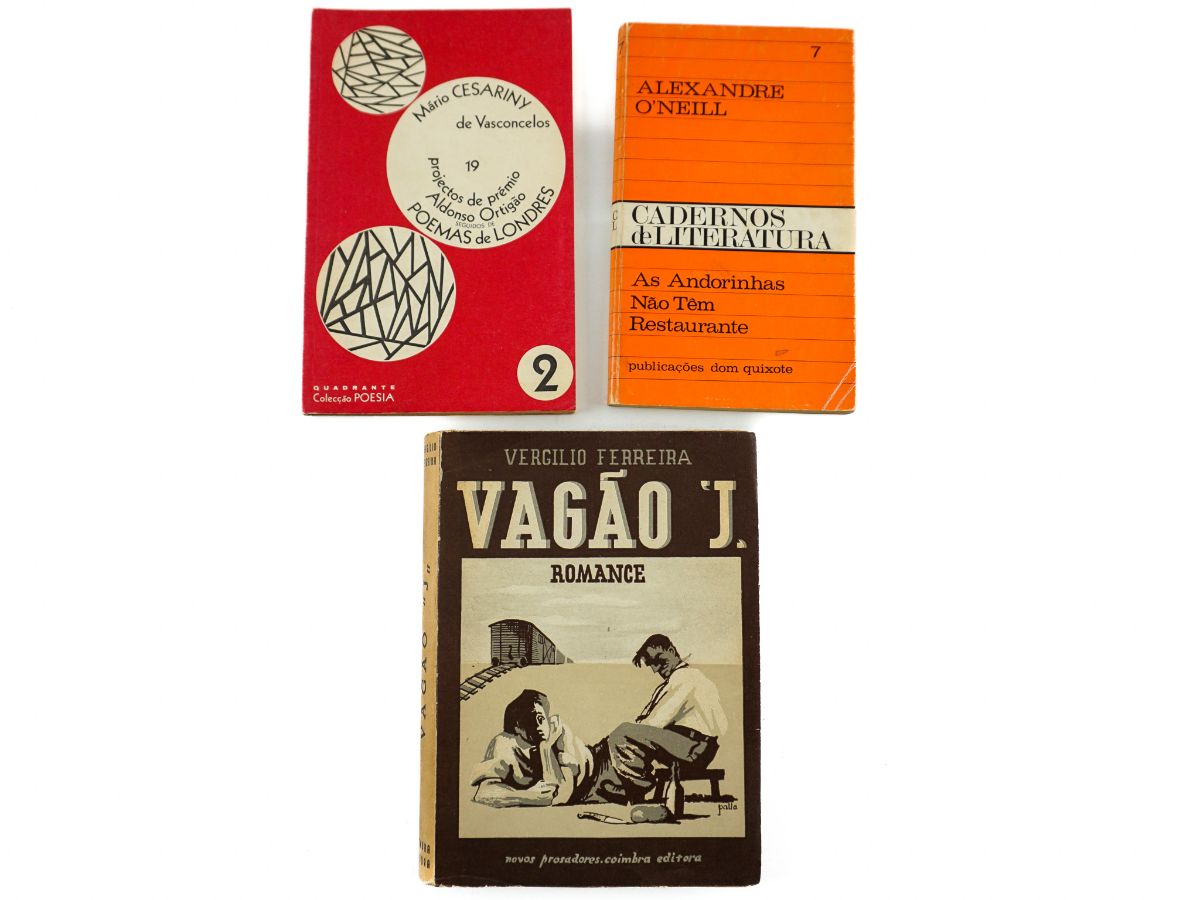 Escritores portugueses – Primeiras edições