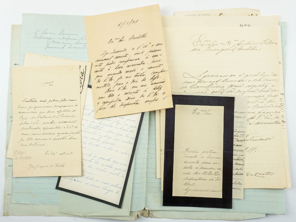 Manuscritos dos Estatutos do Instituto Madeirense de Sciencias Artes e Letras