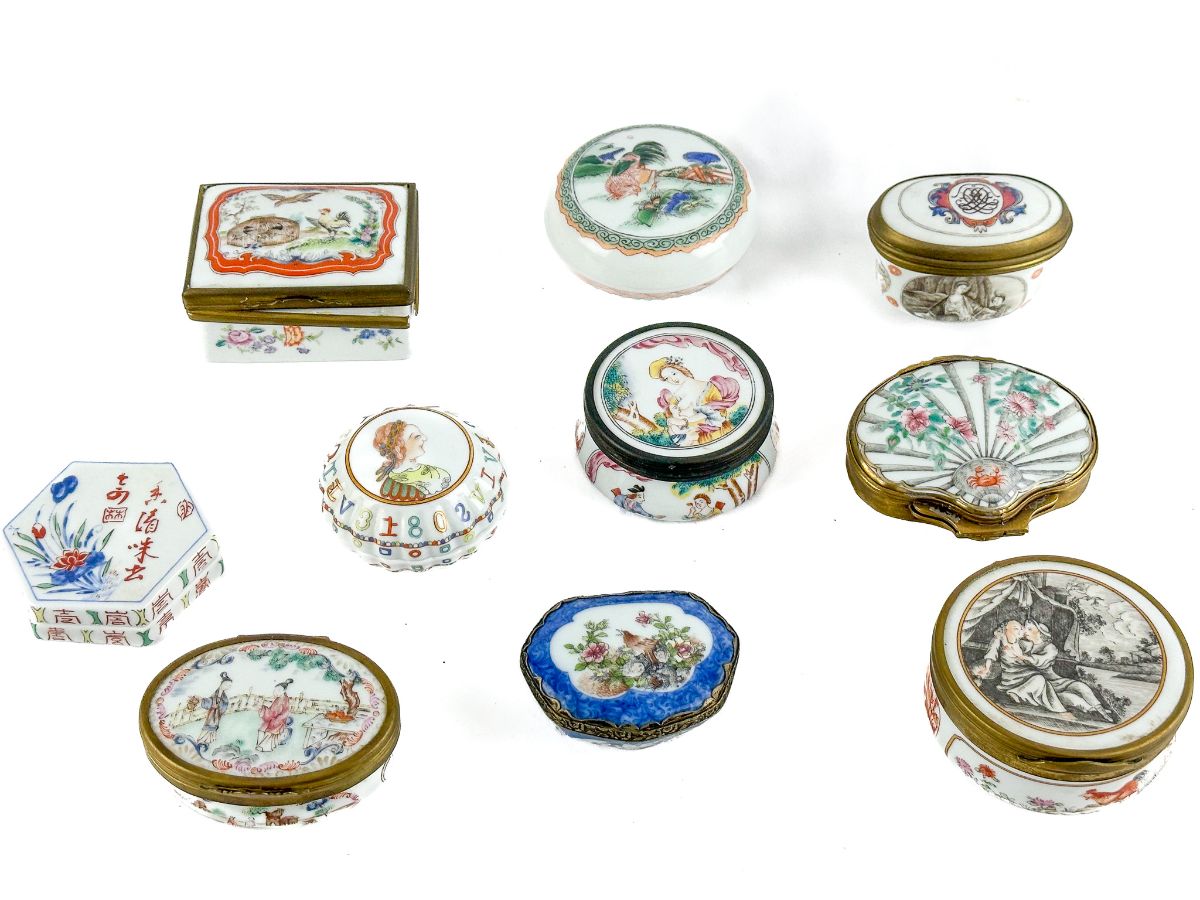 10 Pequenas caixas
