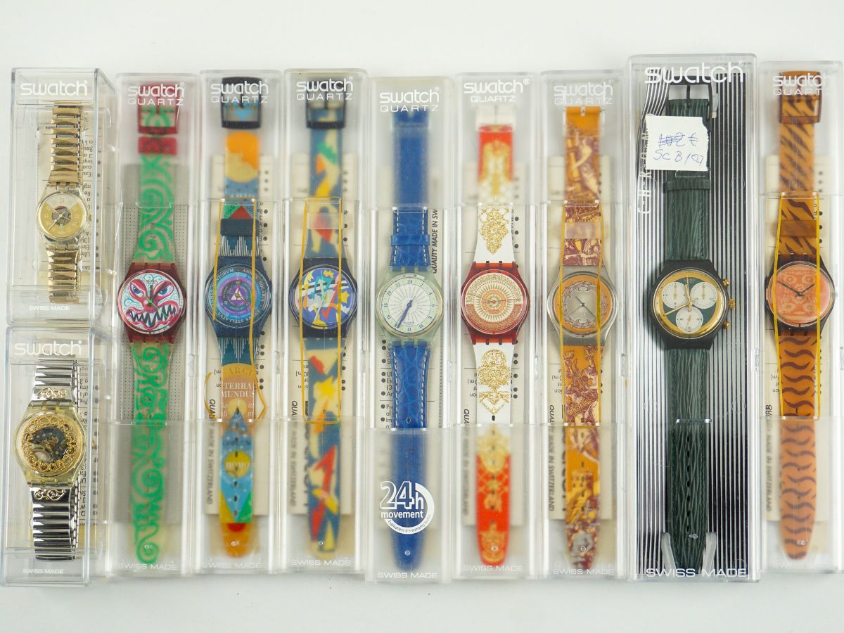 10 Relógios Swatch