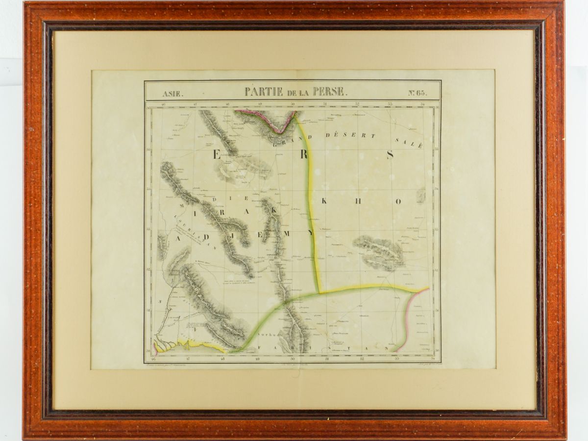 Mapa da Pérsia