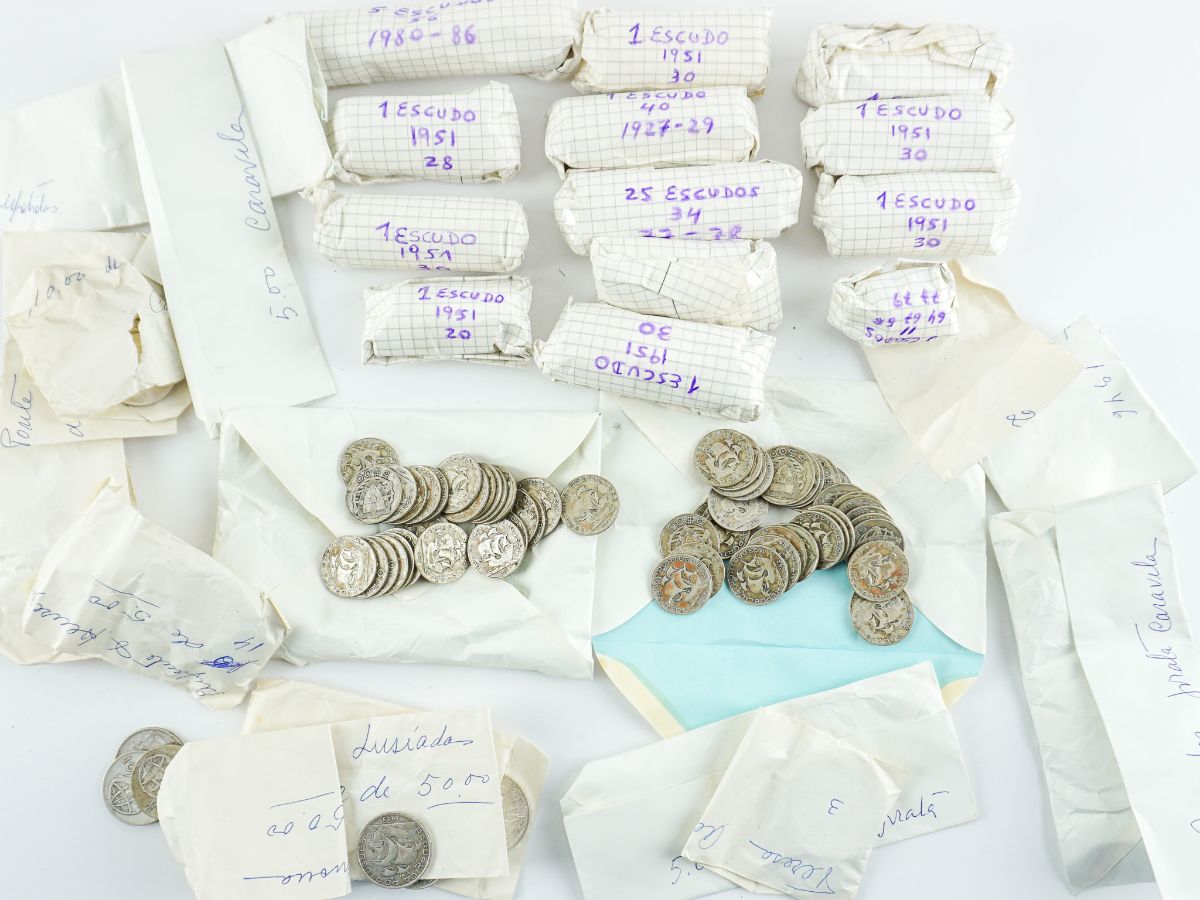 Moedas Portuguesas em Prata