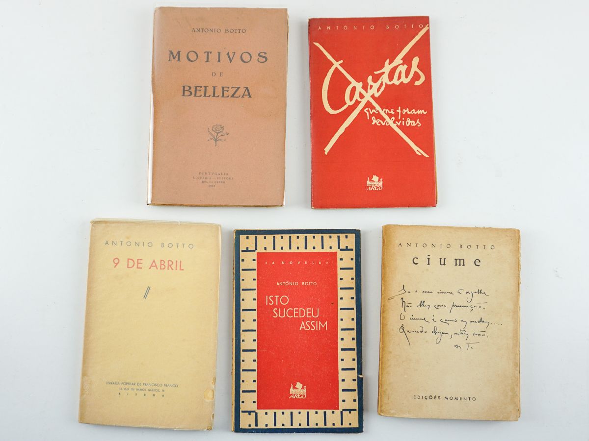 António Botto - Primeiras edições
