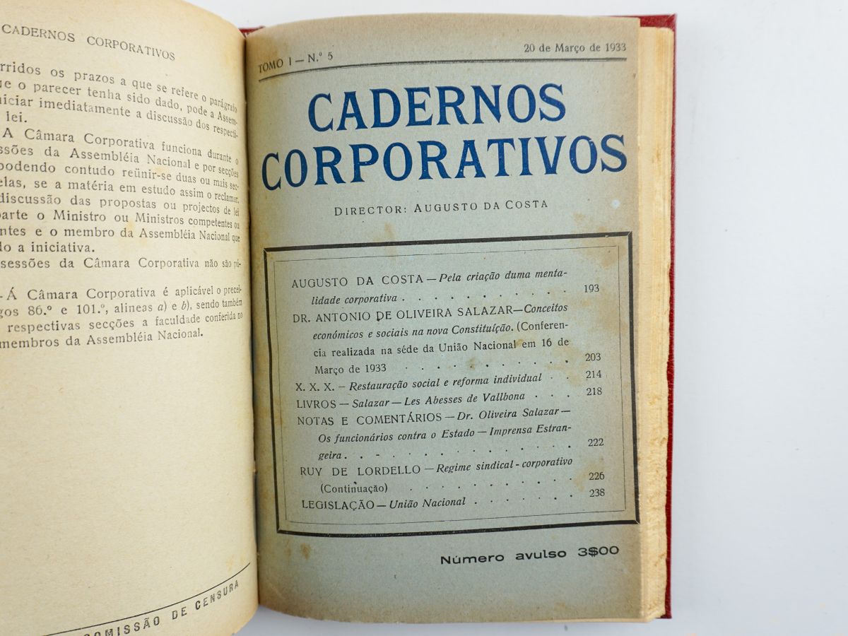 Cadernos Corporativos (1933)