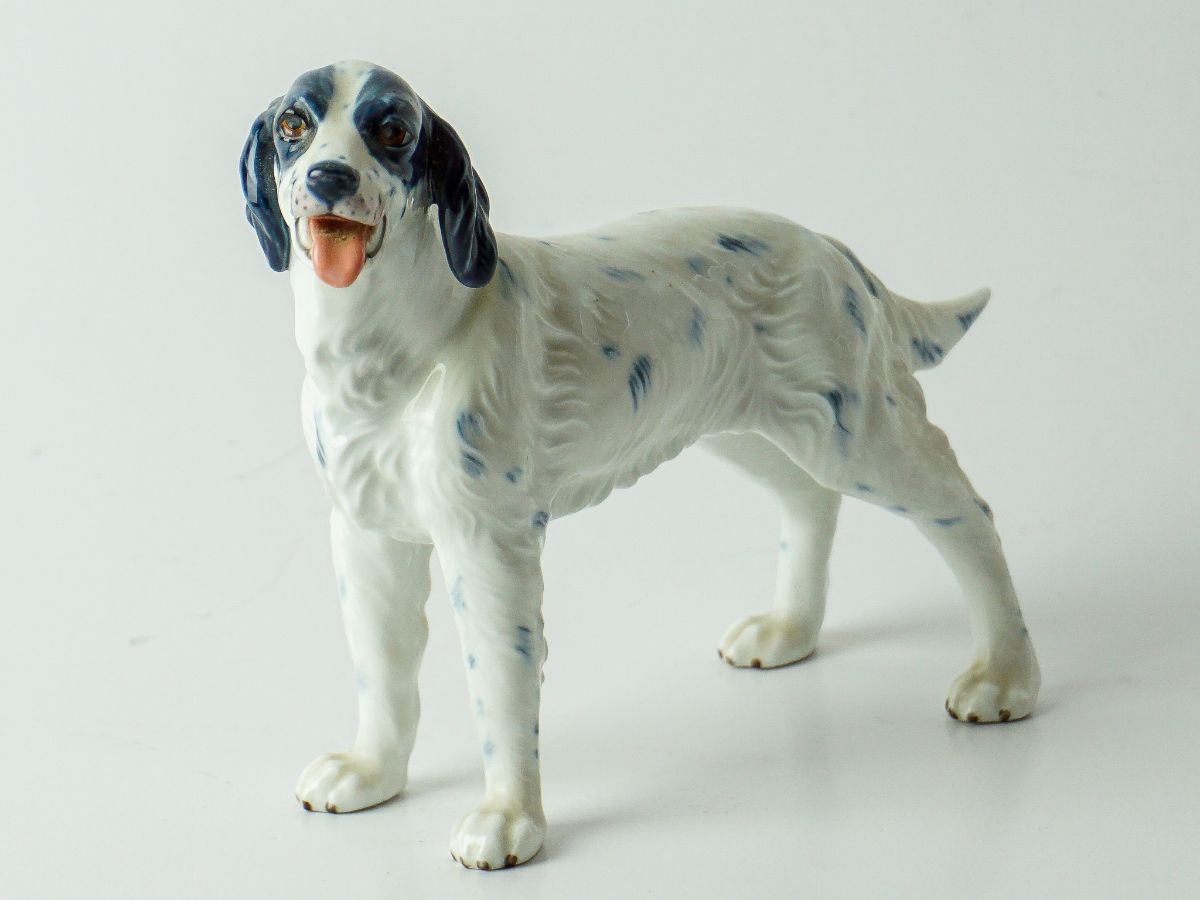 Duas peças em porcelana