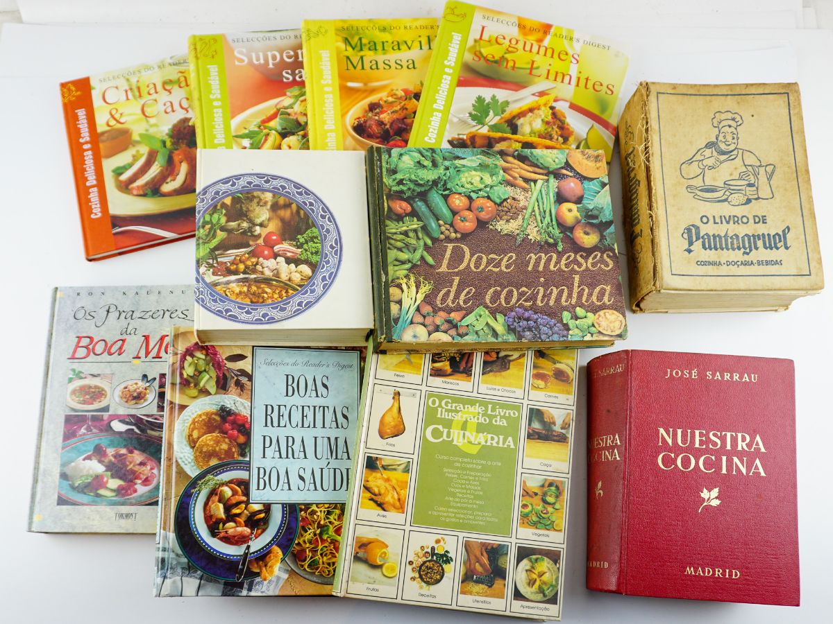 11 Livros de cozinha