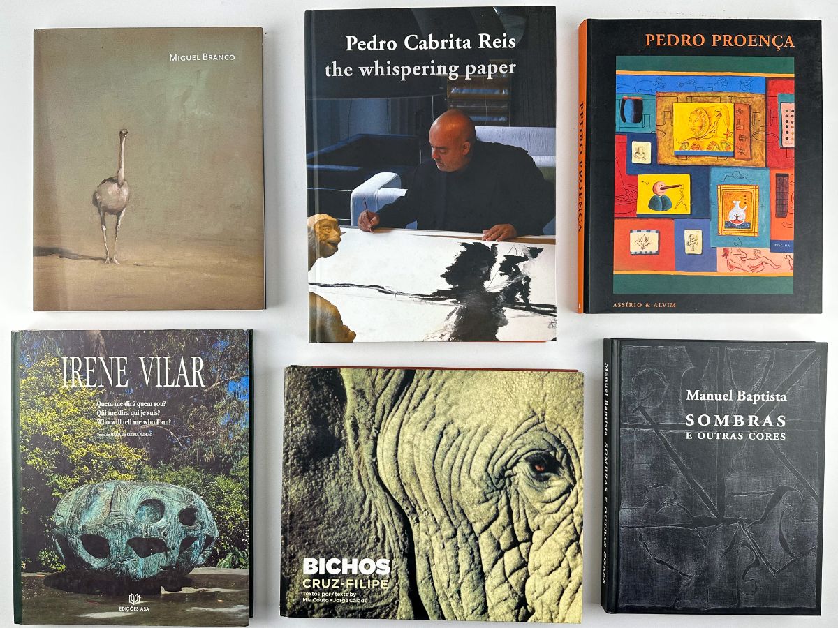 6 Livros de artistas portugueses