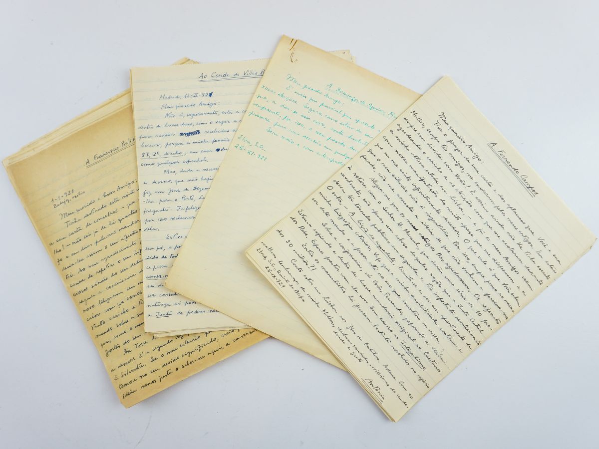 António Sardinha – Importante lote de manuscritos