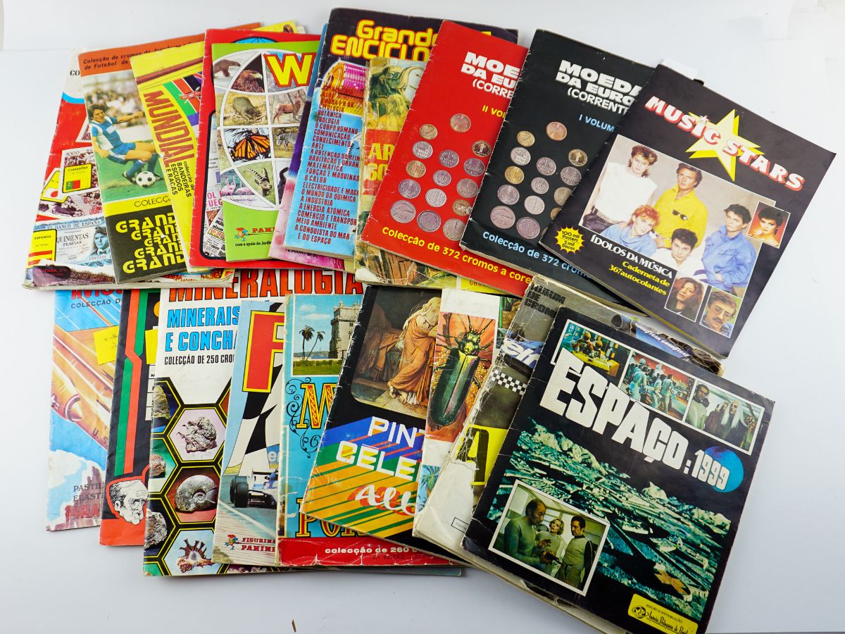 Cadernetas de cromos