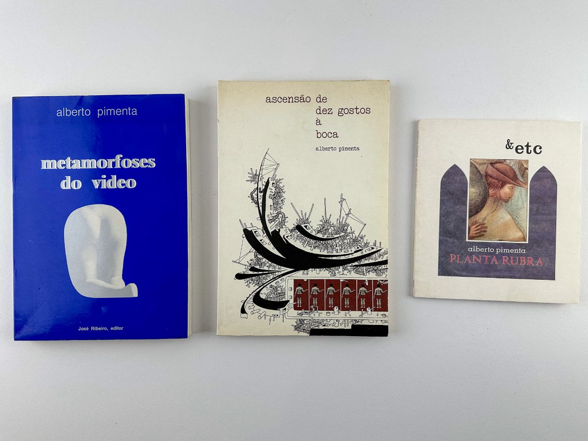 Alberto Pimenta – Primeiras edições