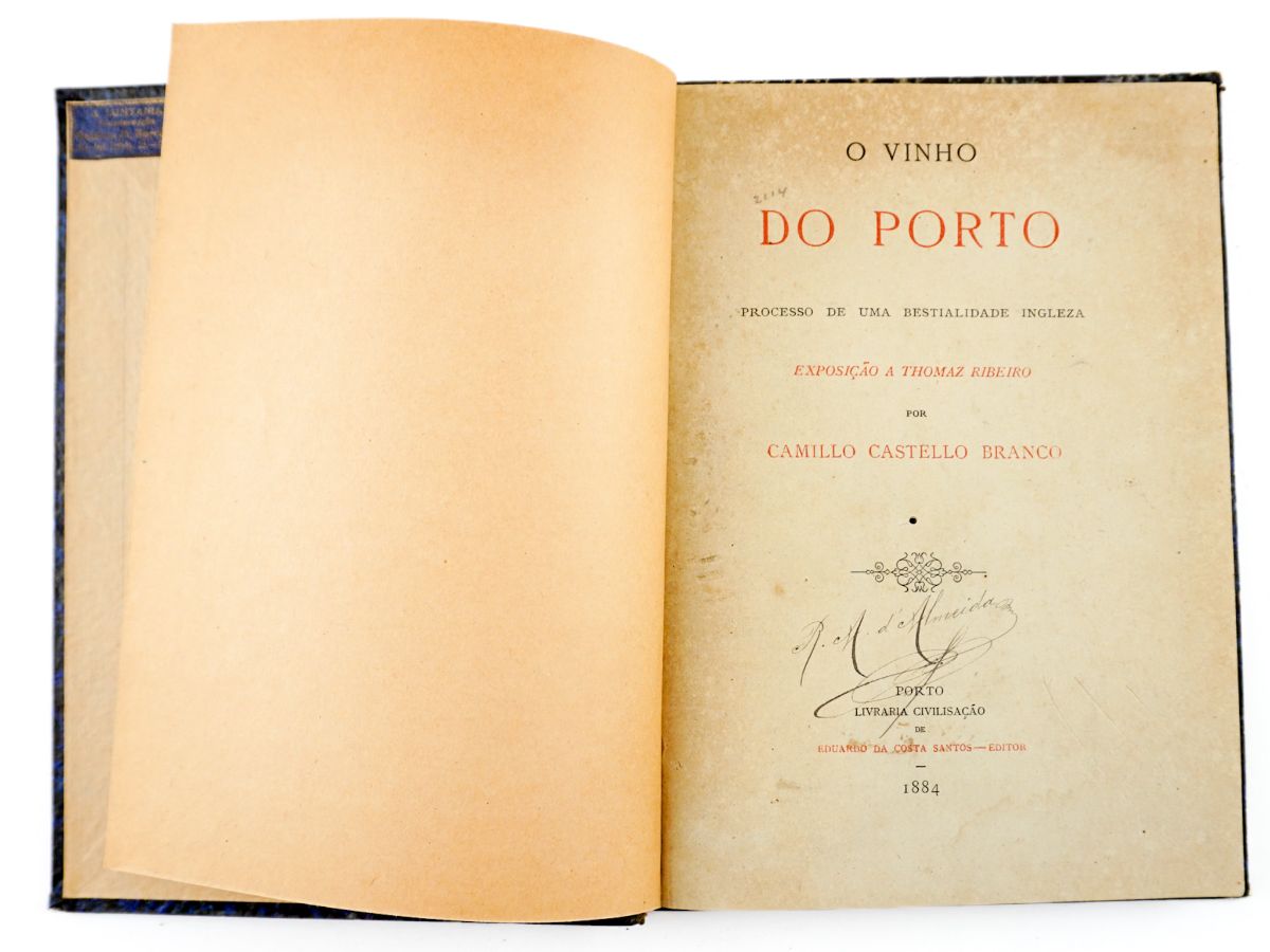 Camilo Castelo Branco, O Vinho do Porto