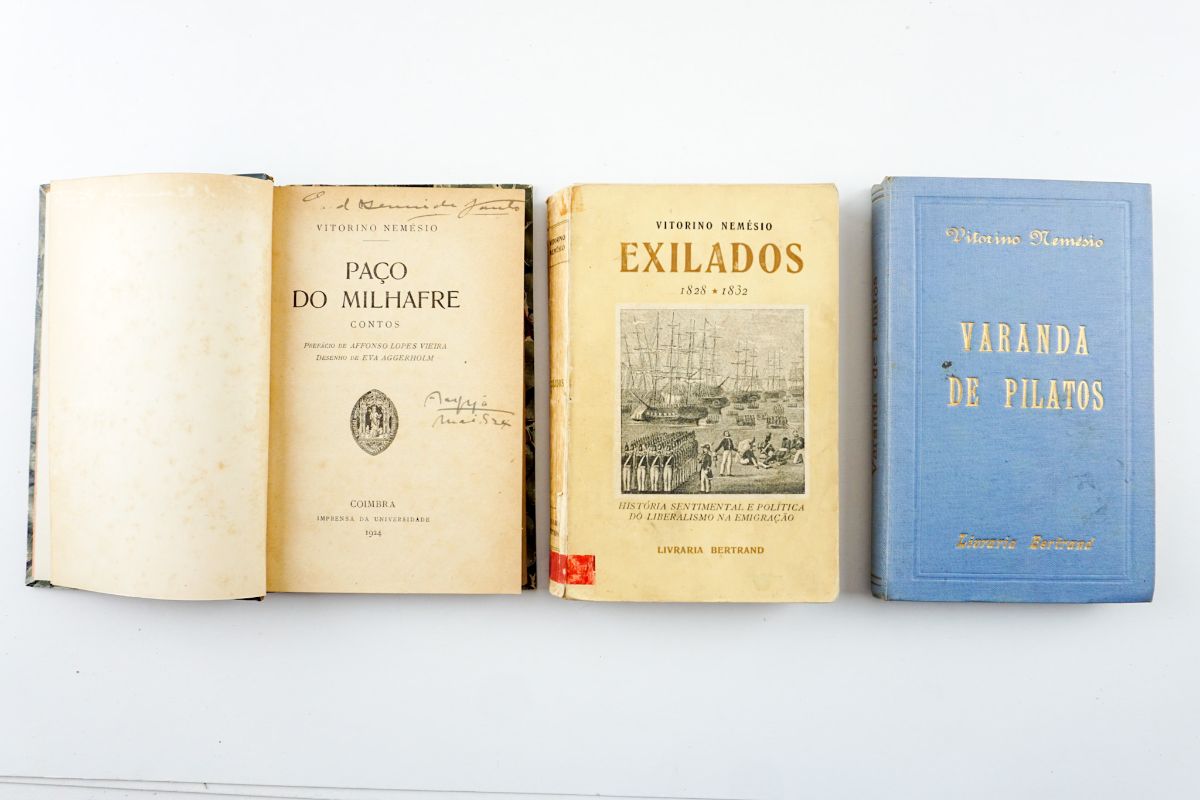 Vitorino Nemésio, 3 livros