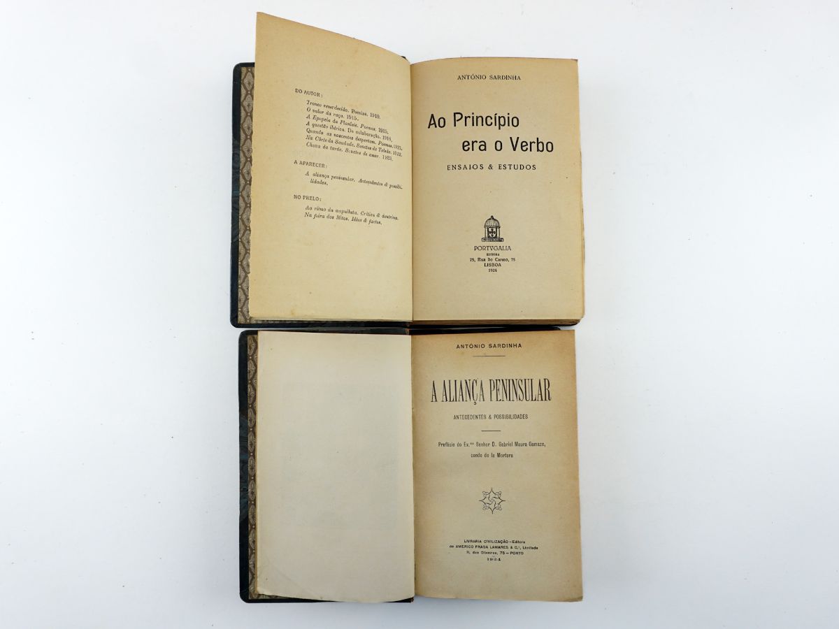 António Sardinha , dois livros