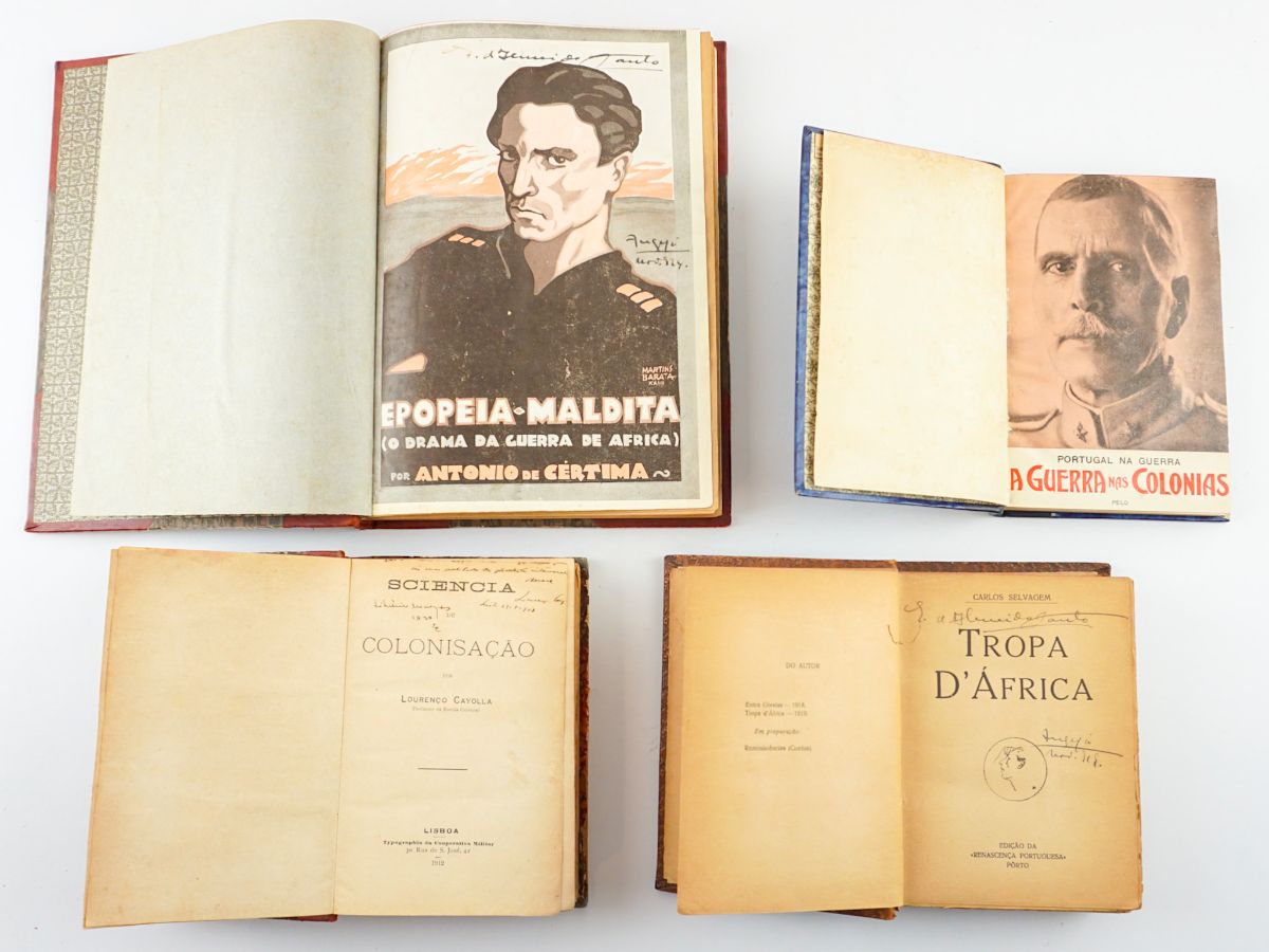 As Colónias Portuguesas e a guerra, 4 livros