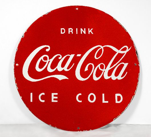 Placa da Coca-Cola