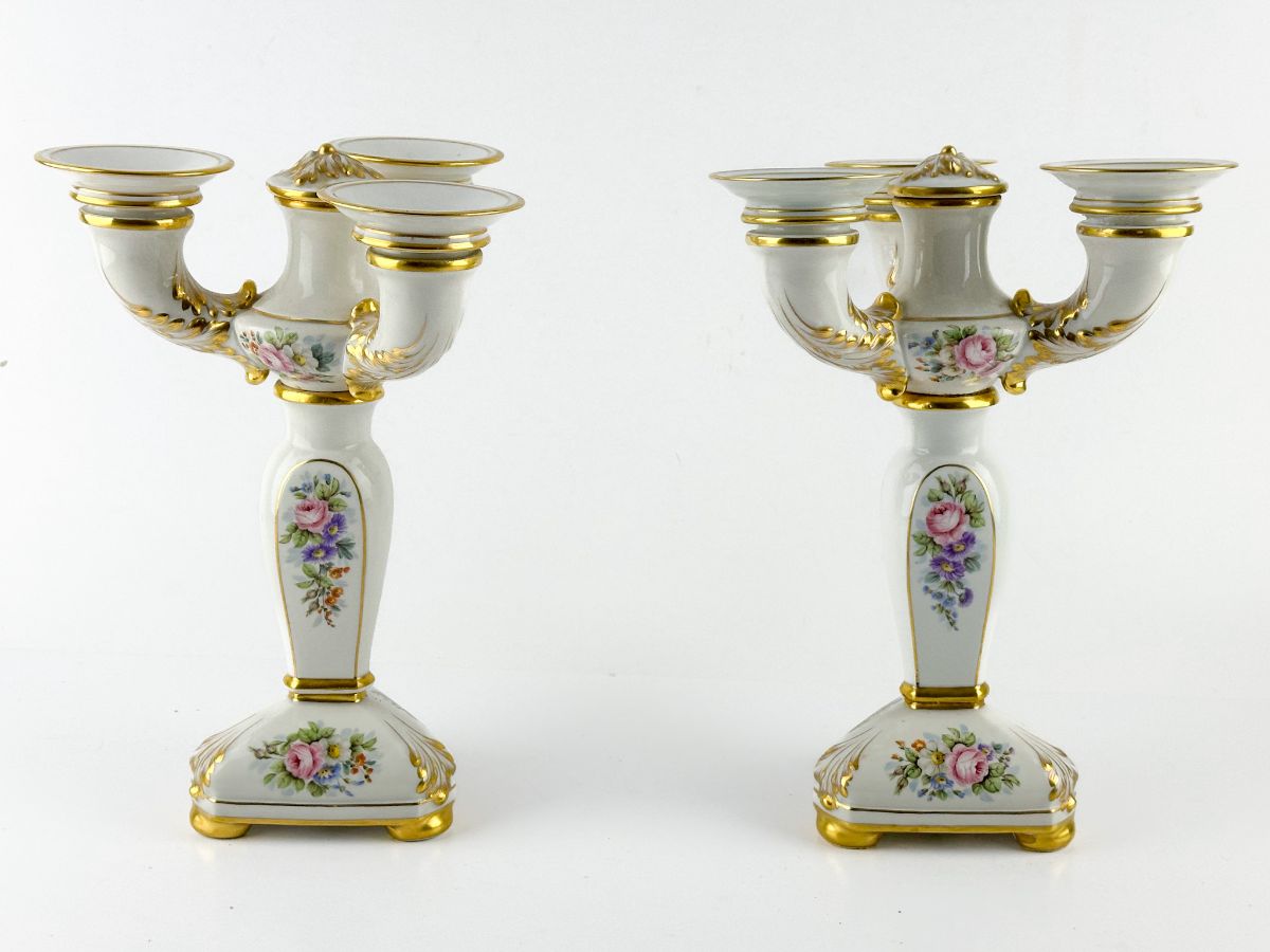 Par de candelabros