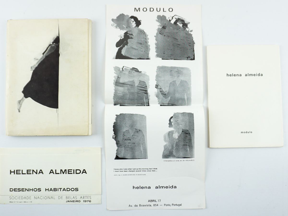 Helena Almeida Livros de Artista e Cartaz