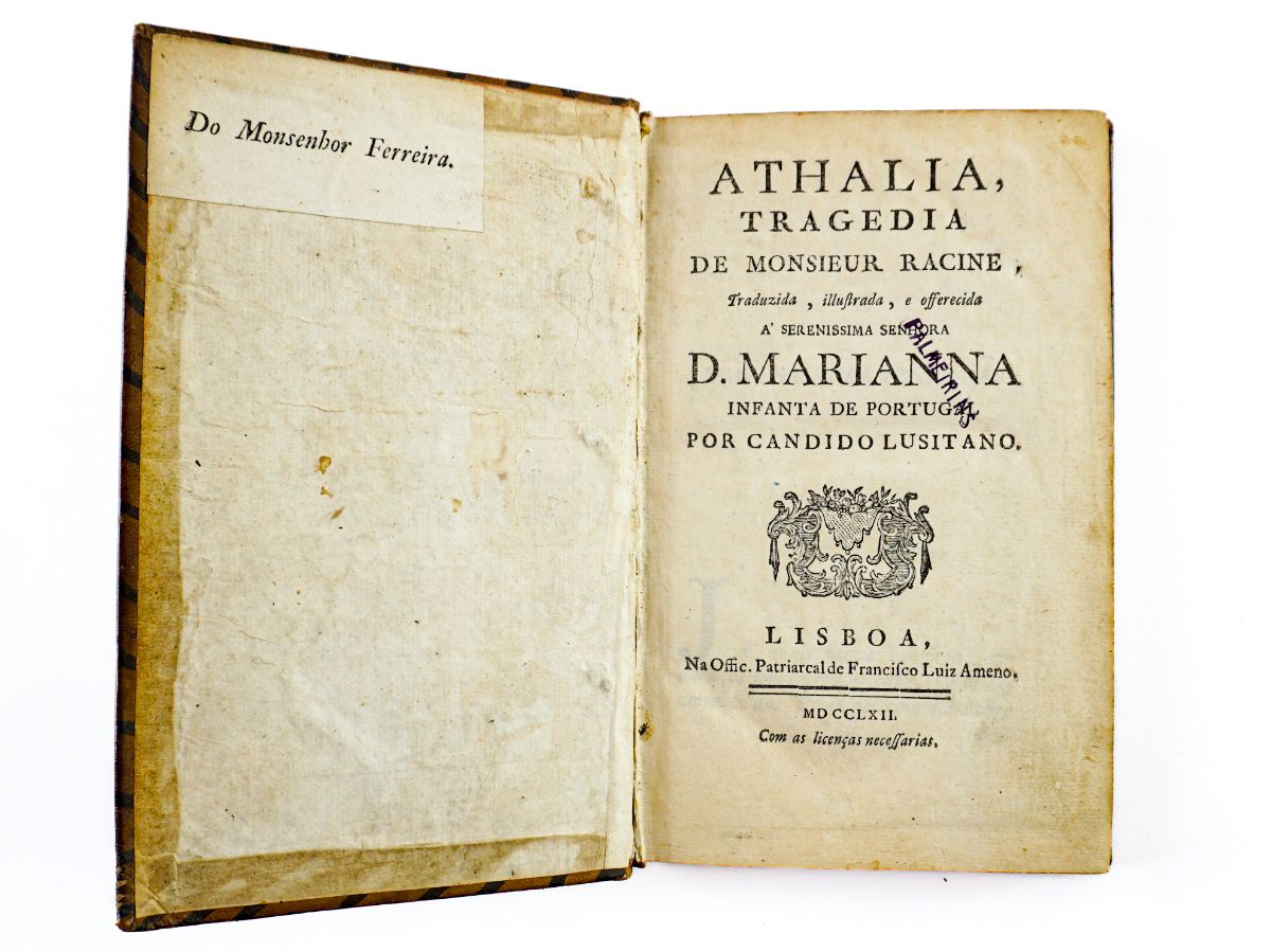 Racine traduzido por Candido Lusitano (1762)
