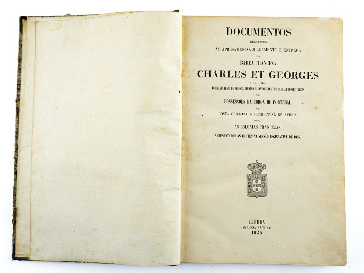Questão da barca «Charles et George» - Luta contra o tráfico de escravos (1858)