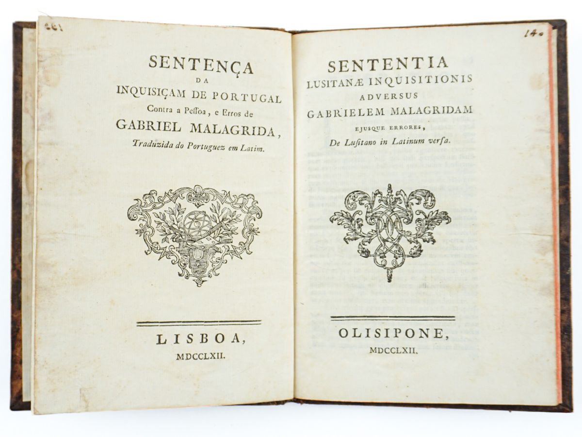 Sentença da inquisição contra Gabriel Malagrida (1762)