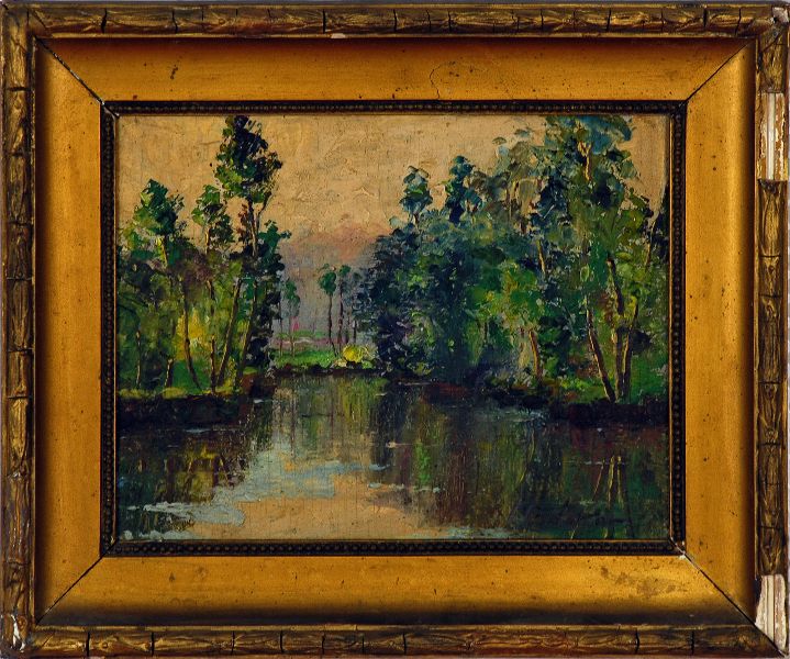 Paisagem com lago