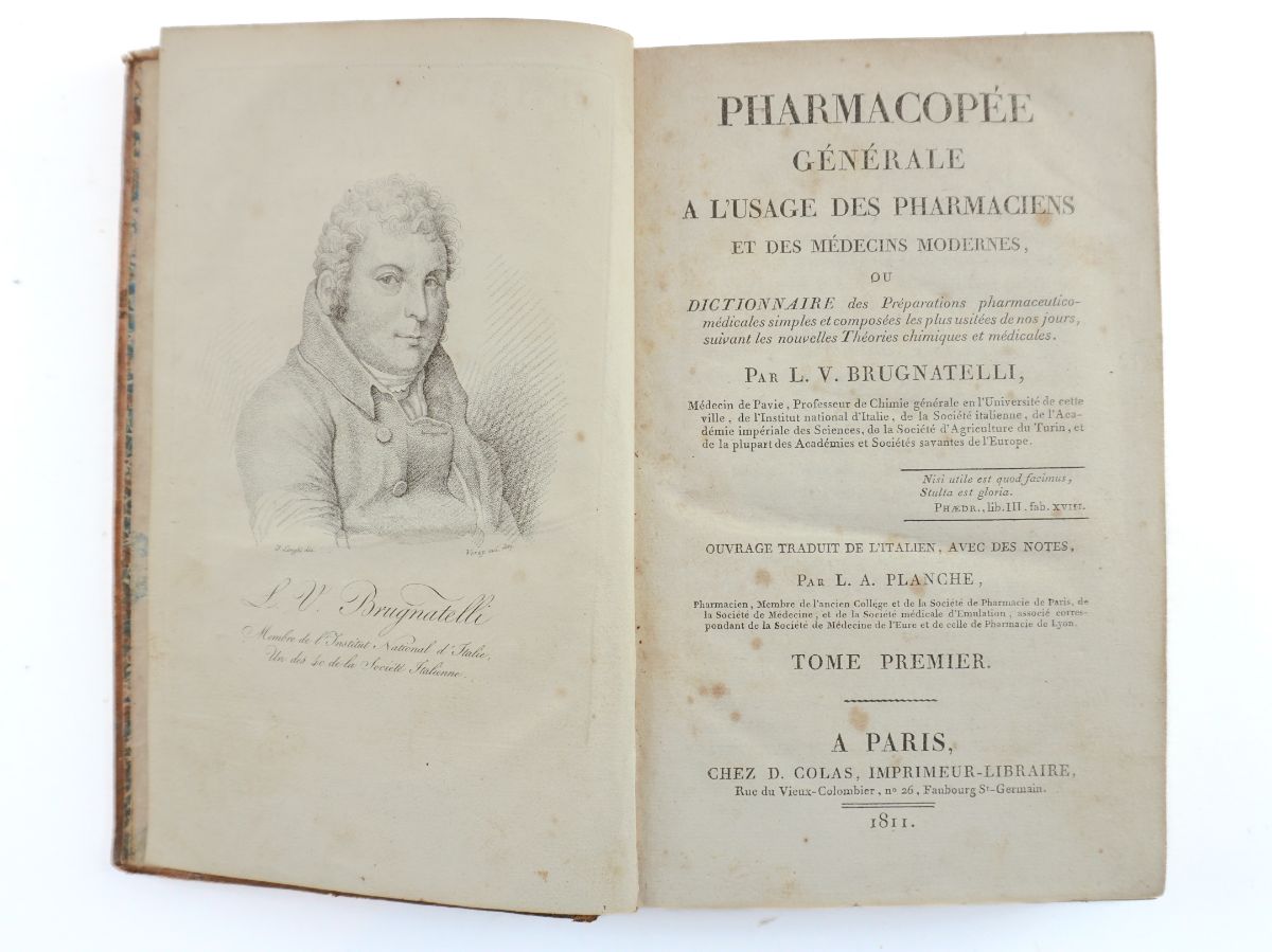 Pharmacopée générale à l'usage des pharmaciens et des médecins modernes (1811)