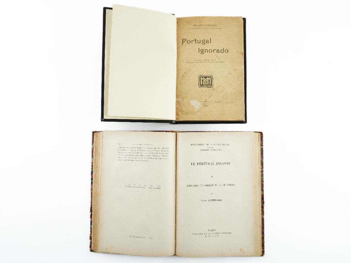 O Portugal Ignorado, de León Poinsard (1912) mais a edição oroginal, francesa, completa (1919).