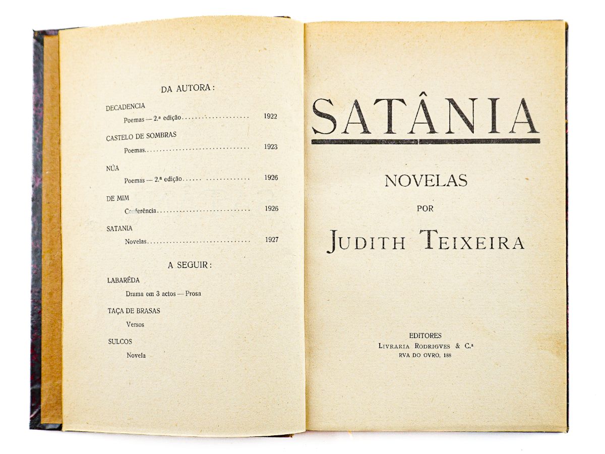 Satânia – Judith Teixeira