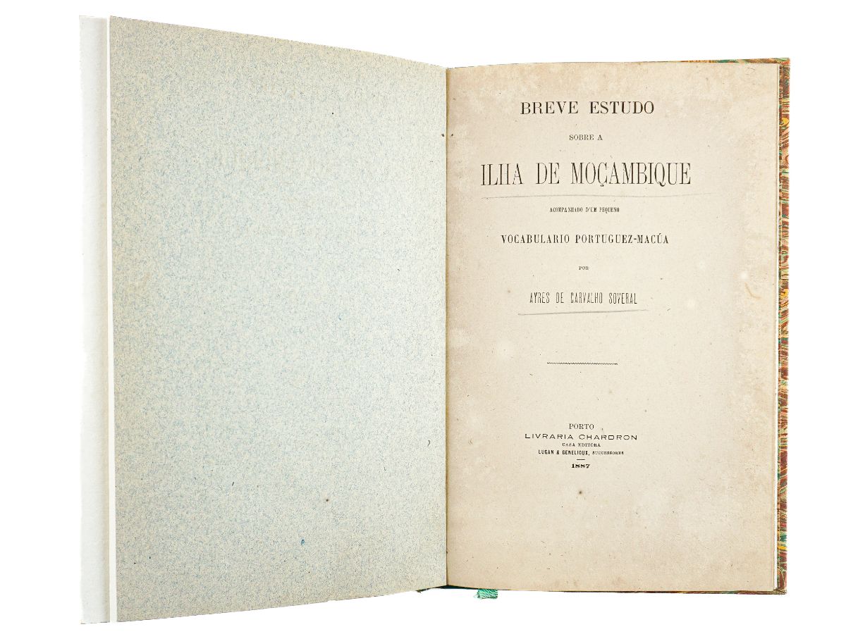 Breve Estudo sobre A Ilha de Moçambique (1887)