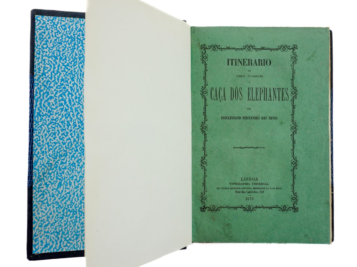 Itinerario de uma Viagem a Caça dos Elephantes. (1878)