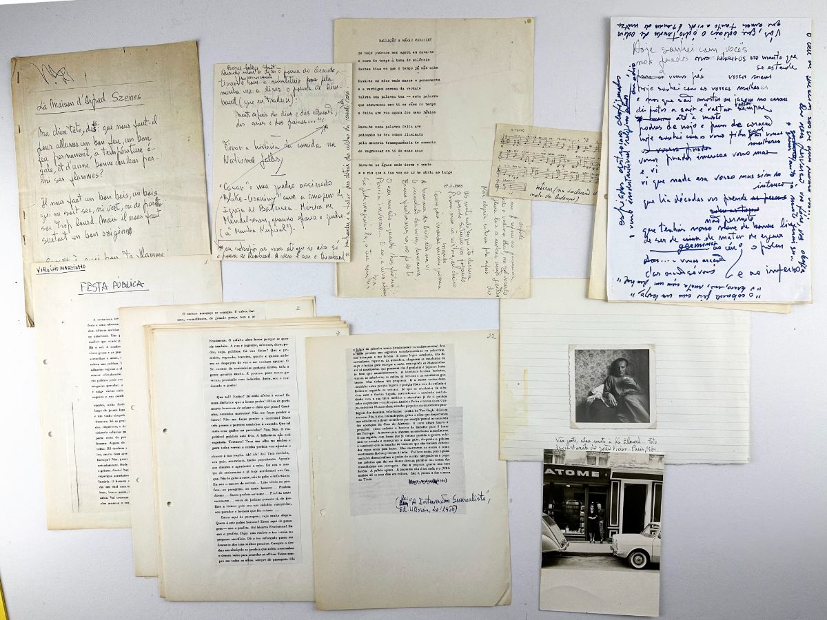 Manuscritos e Fotografias Mário Cesariny