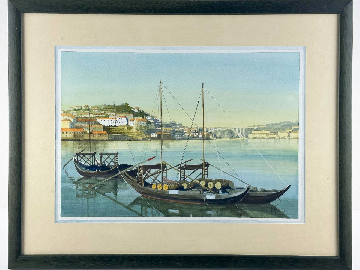 Barco Rabelo no Douro