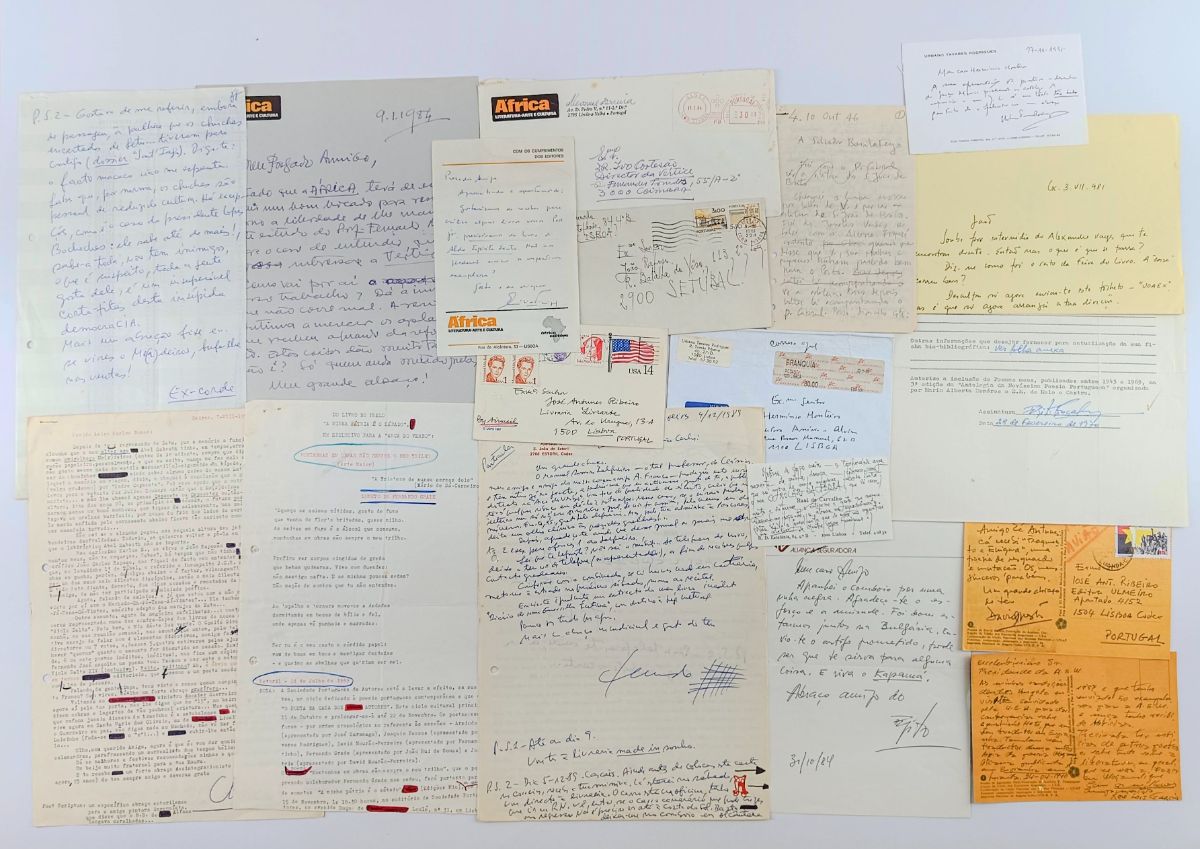 Manuscritos escritores e artistas