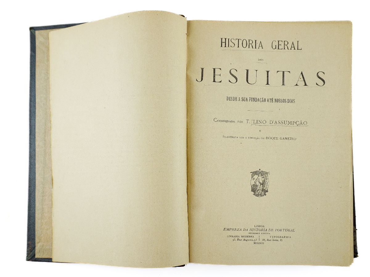 História Geral dos Jesuítas desde a sua fundação até nossos dias