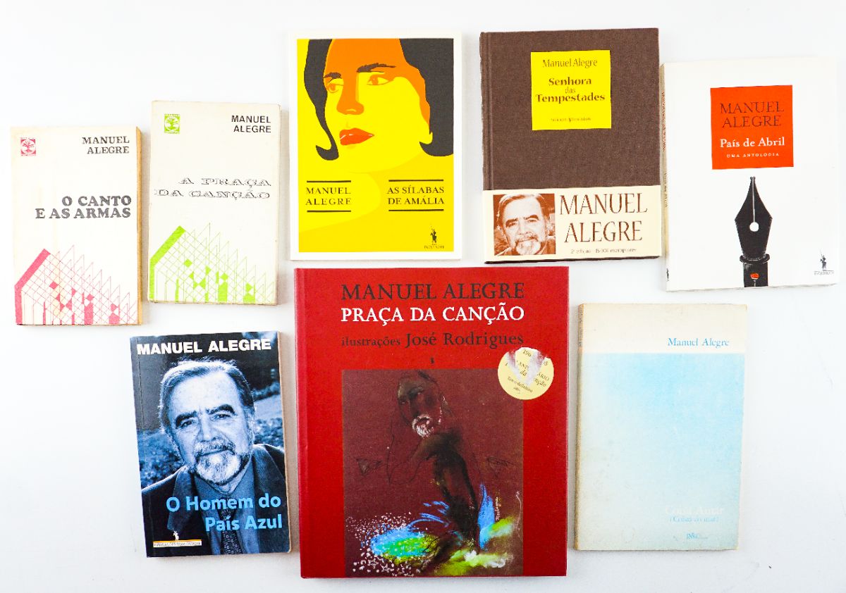 Manuel Alegre, 8 livros