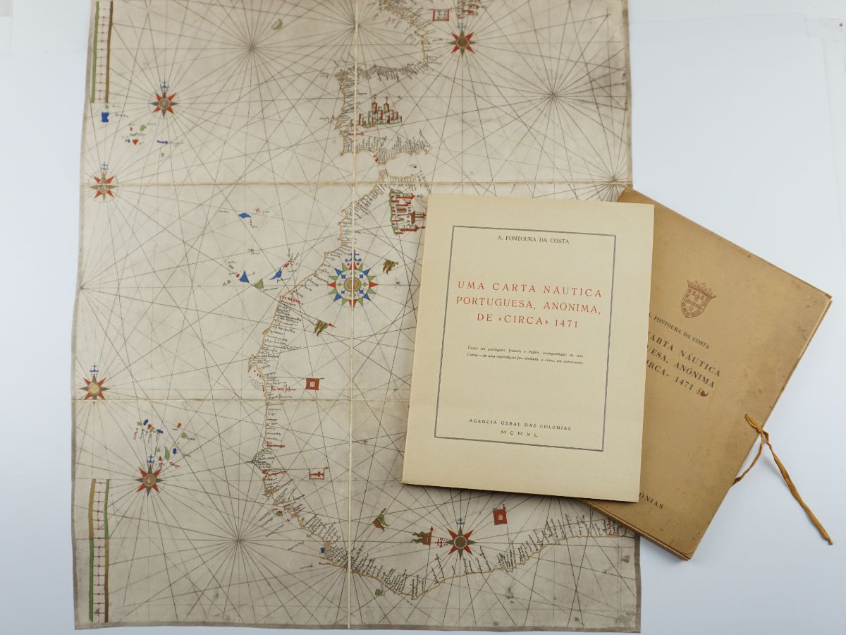 Uma carta náutica portuguesa, anónima de “circa” 1471