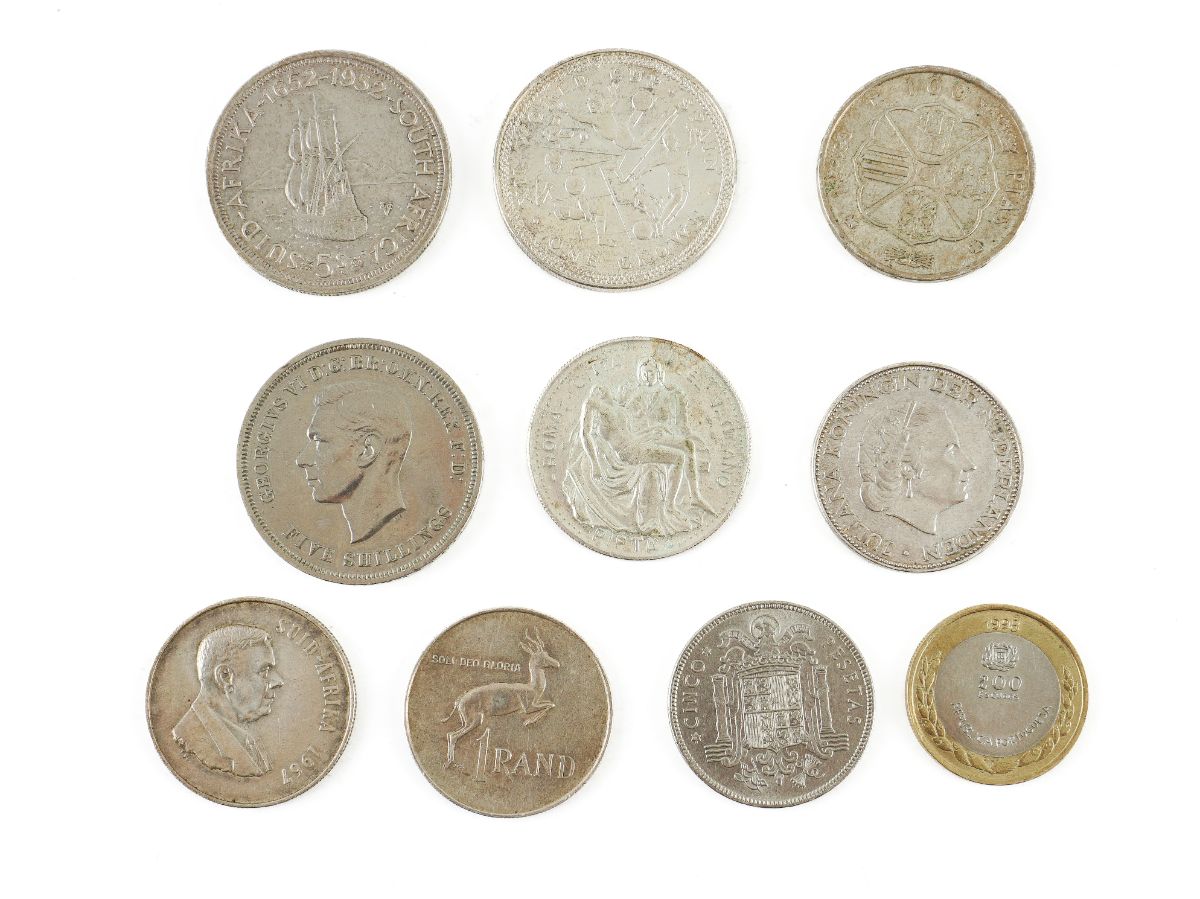 10 Moedas diversas