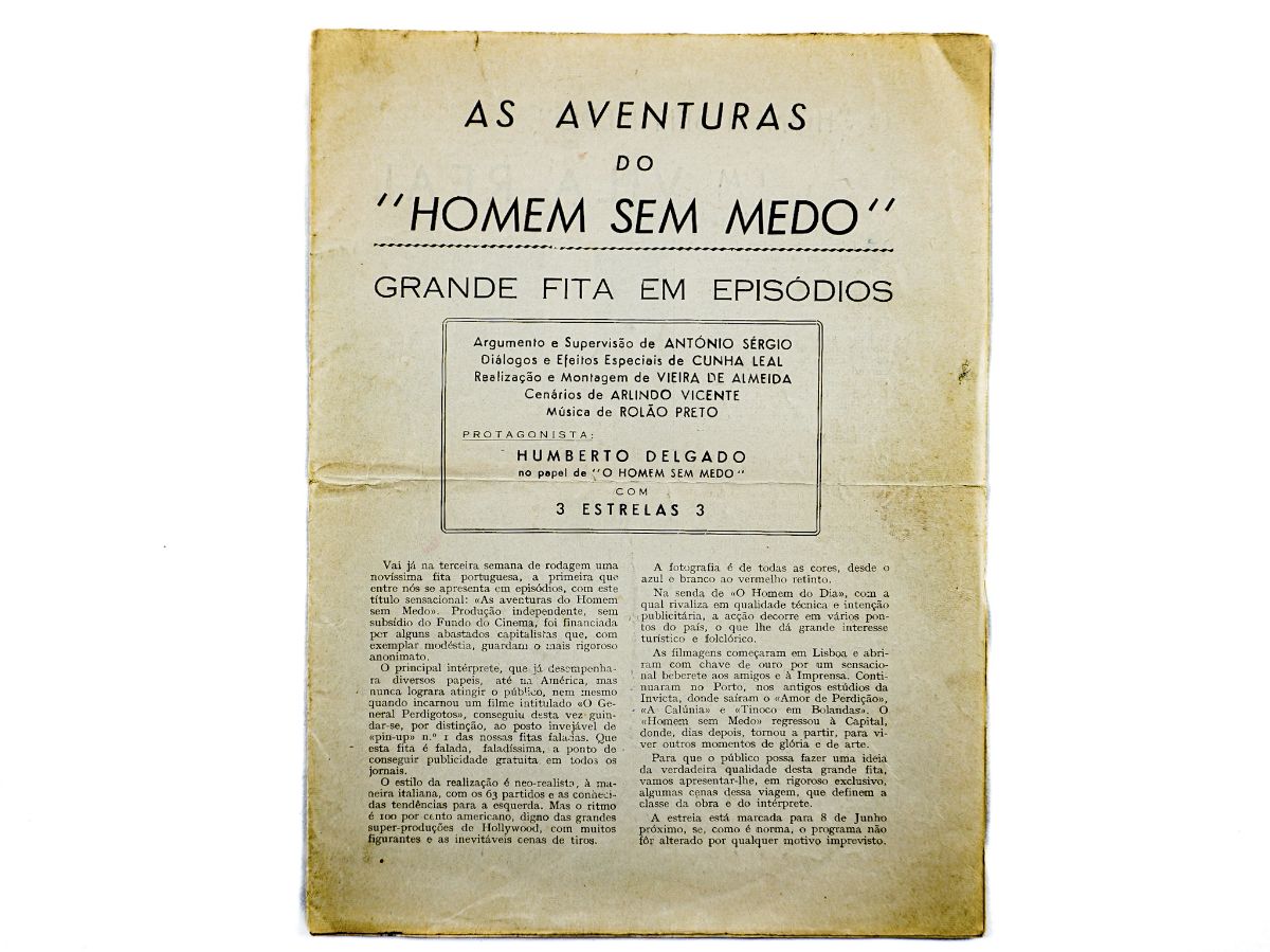 Publicação de um organismo do Estado Novo sobre a campanha de Humberto Delgado 