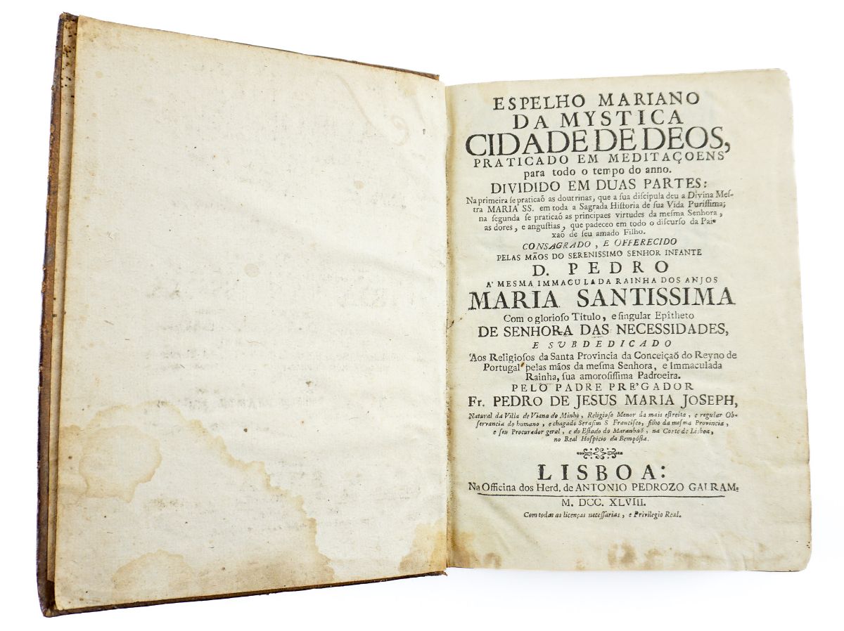 Espelho Mariano da mystica cidade de Deos (1748)