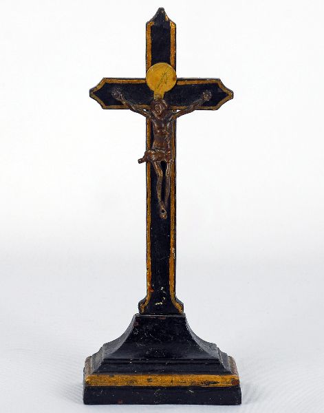 Crucifixo em bronze