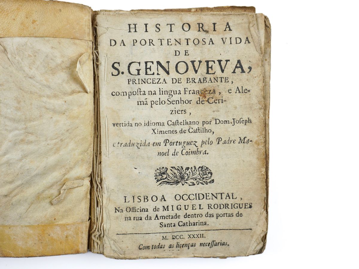 Historia da Portentosa Vida de S. Genoveva (1732)