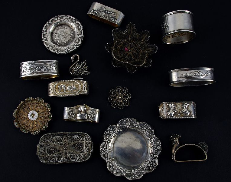 Lote de 15 peças