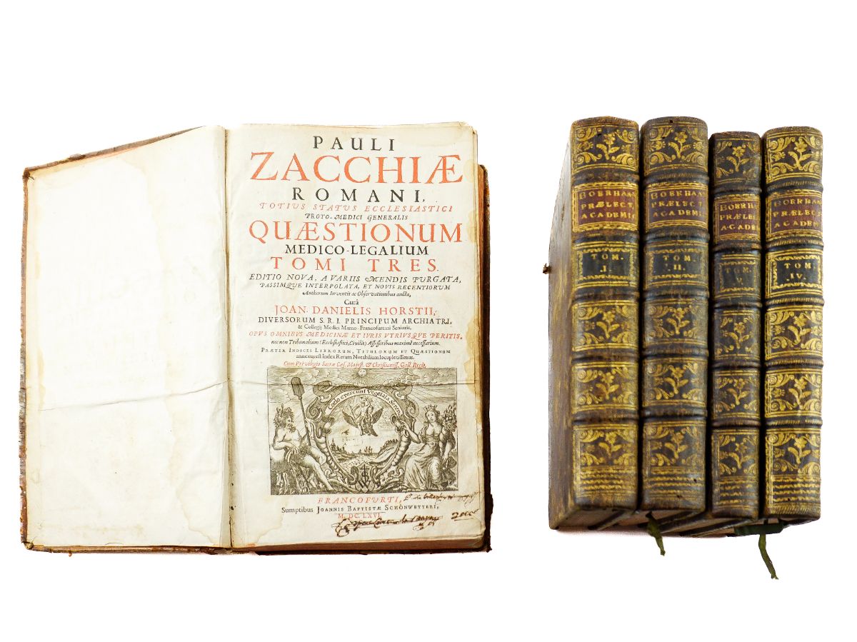 Livros de Medicina Séc XVII e XVIII