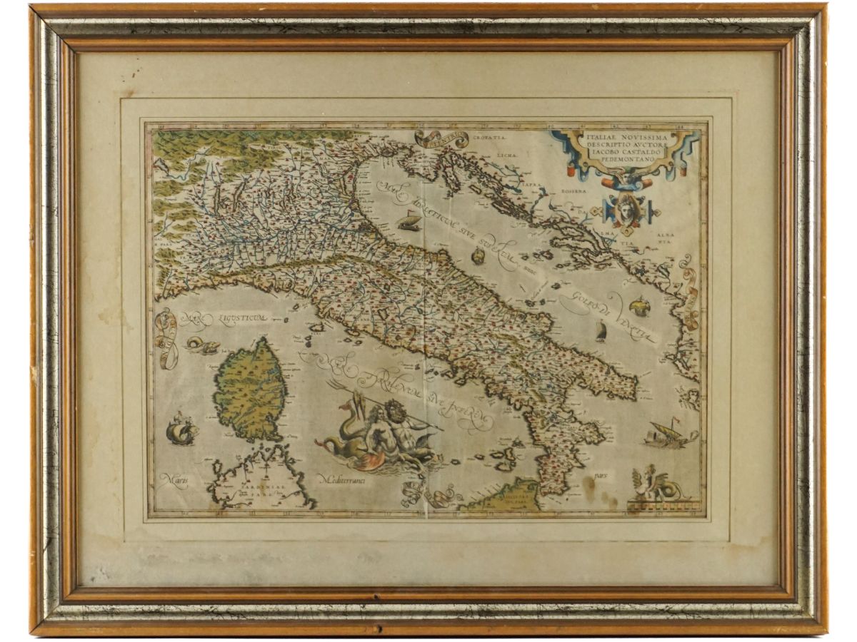 Mapa de Itália