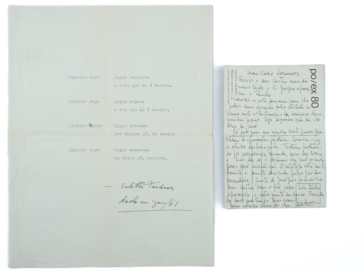 Salete Tavares – manuscritos