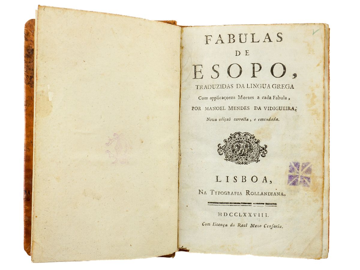 Fábulas de Esopo (1778)